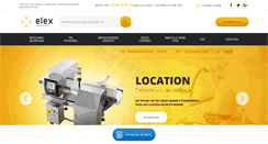 Desktop Screenshot of elex-industrie.com